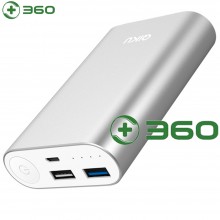 360奇酷 移动电源 小身材 大容量 双口输出充电宝 10000mAh-