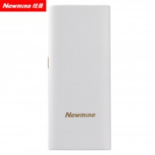 纽曼（Newmine）移动电源Z100 1万毫安安全充电宝 双输出 LED照明