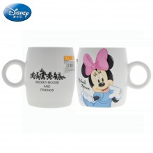 迪士尼 水杯 米奇米妮 陶瓷水杯 马克杯 咖啡杯 茶杯QQ杯-