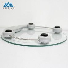 香山（CAMRY）电子秤 透明圆盘人体秤 体重秤 EB9005L