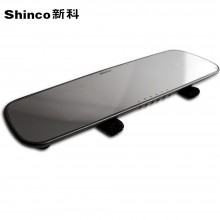 新科 行车记录仪DM82 高清摄像 超薄外观 防炫目 后视镜式