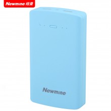 纽曼（Newmine） 移动电源(充电宝)A100J 柔软质感 双输出 智能电路 超强兼容 10000毫安