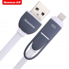 纽曼（Newmine）数据线 充电线 苹果安卓二合一充电线 XAP3