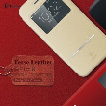 倍思 手机壳 iPhone6简约皮套 轻薄设计 适用于苹果6