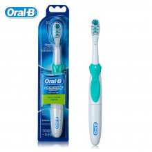 欧乐B 电动牙刷 多动向清洁 电池型电动牙刷 带电池 德国进口