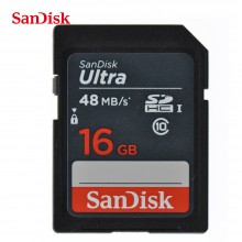 闪迪（SanDisk）SD卡 Class10相机卡 防水防震 耐热耐冷 48兆/秒 16GB