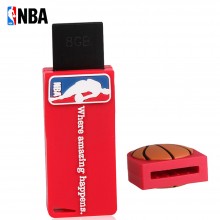 NBA 优盘（U盘）软胶 防水防震设计 手感舒适