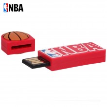 NBA 优盘（U盘）软胶 防水防震设计 手感舒适