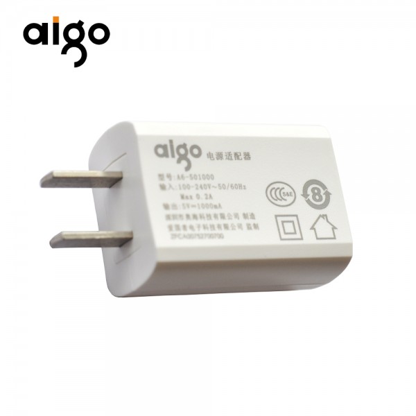 爱国者（aigo）适配器 标准充电头 快速充电器A6