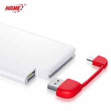 华美（HAME）移动电源（充电宝） N1 安卓版4000毫安红色-