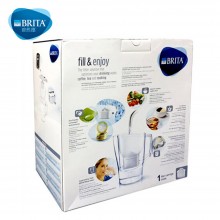 碧然德 净水器 家用过滤水壶 净水壶 Aluna 摩登系列 3.5L（白色）1壶1芯