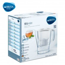 碧然德 净水器 家用过滤水壶 净水壶 Aluna 摩登系列 3.5L（白色）1壶1芯