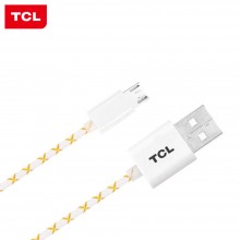 TCL 安卓数据线microUSB2.0 安卓充电线 1.2米线长 适用三星/小米/华为/荣耀/魅族 兼容型