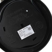 美的（Midea）电热水壶SCU1271 优质温控器 1800W大功率加热底盘 烧水壶 1.7L容量