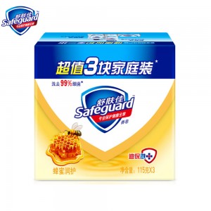 舒肤佳 香皂 蜂蜜润护香皂115g（三块装）