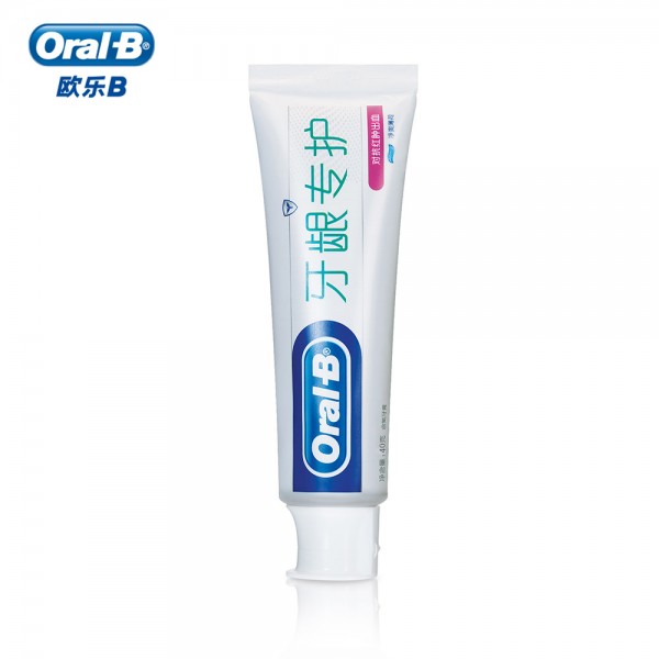欧乐B 牙膏 牙龈专护牙膏(对抗红肿出血) 140g（新老包装随机发）