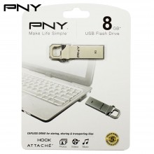 PNY U盘 HOOK Attache (USB2.0)(虎克盘）优盘 8GB