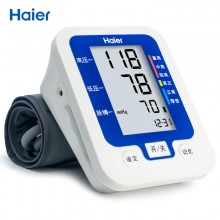 海尔（Haier）电子血压计BF1102 家用 上臂式 语音播报 测血压仪器