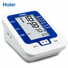 海尔（Haier）电子血压计BF1102 家用 上臂式 语音播报 测血压仪器