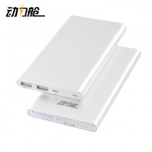 动力舱 移动电源N10 双USB输出口 聚合物电芯 充电宝 银色 10000毫安