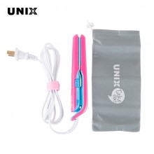 UNIX  迷你直发器UCI-B2501CH 直板夹/直发夹 刘海夹板随时造型-粉色