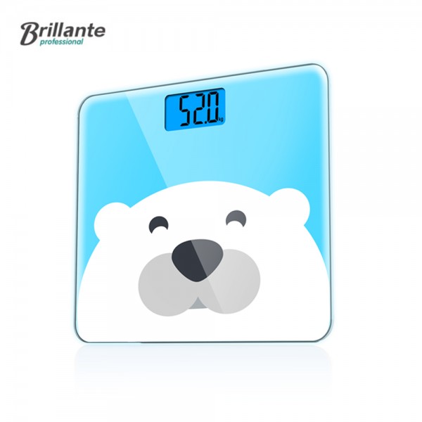 贝立安 电子秤 BJH-C01 呆萌熊健康秤 体重秤 称重