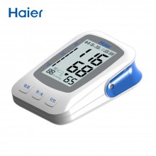 海尔（Haier）血压计BSX500 高清大屏 一键操作 臂式智能电子血压计
