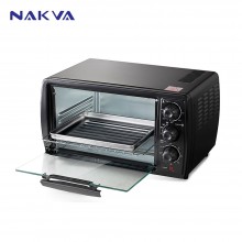 NAKVA 电烤箱GOV-131 静电喷涂 宽大把手 隔热设计 耐高温 13L