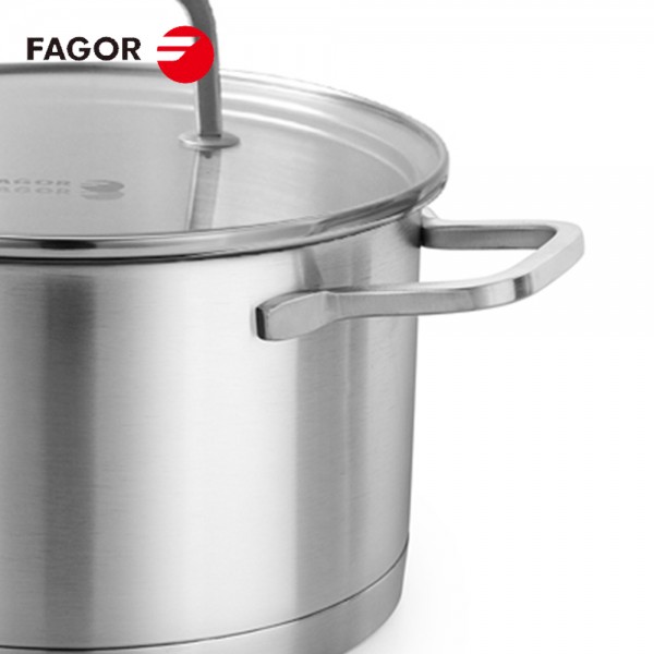 法格（FAGOR） 汤锅20cm 钢铝钢三层复合锅底 受热均匀低耗能 卡门汤锅