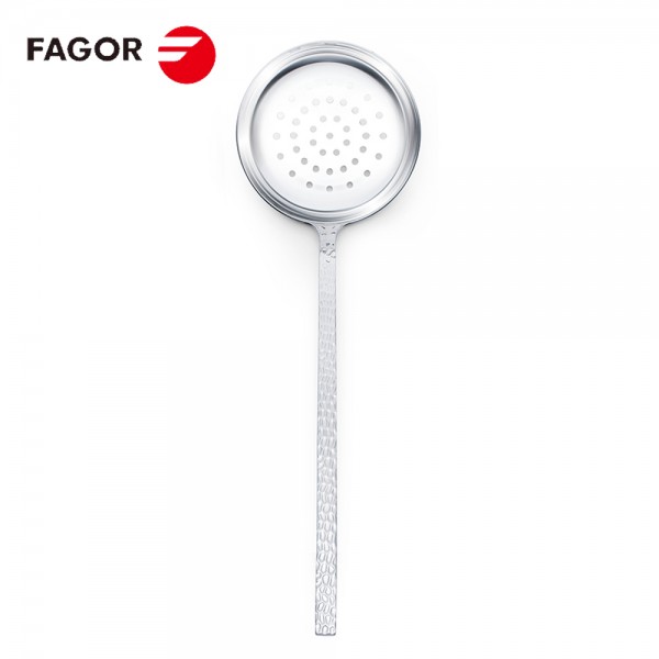 法格（FAGOR）漏勺35.5cm 不锈钢材质 易清洗 立体压纹手柄 防滑耐磨 高迪漏勺
