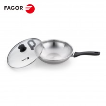 法格（FAGOR）砂锅30cm 佩德拉系列 三层刚砂锅 防烫隔热 易清洗