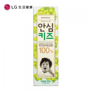 LG 儿童牙膏 清洁牙齿 植物原料 倍瑞傲牙膏80g