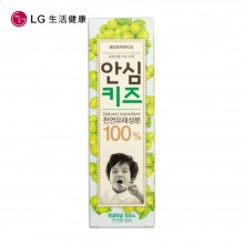 LG 儿童牙膏 清洁牙齿 植物原料 倍瑞傲牙膏80g