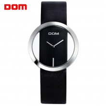 DOM 手表205H 女表 个性镂空大表盘时尚防水皮带表 休闲女士手表石英表 单块