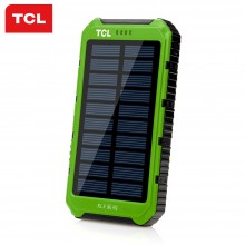 TCL 移动电源太阳能 高效节能充电宝 通用移动电源 8000毫安