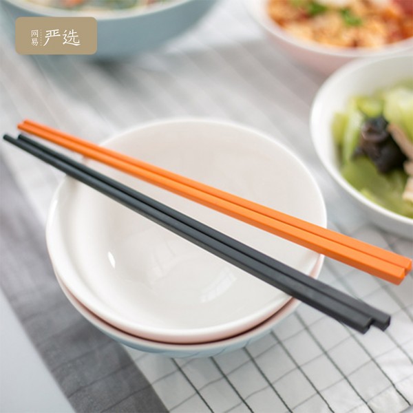 网易严选 筷子 6双装 新型素色合金筷-1156154