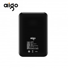 爱国者（aigo）D3移动电源 迷你通用10000mAh 黑色