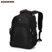 瑞士军刀 书包SN9017 多功能双肩背包 时尚办公 金属拉链