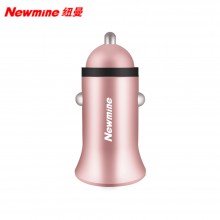 纽曼（Newmine）车充 NM-HC15迷你金属双USB口2.4A输出车充