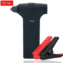 TETAC TE-A01 车辆应急启动电源 手机移动电源/充电宝 12000毫安 强光照明 SOS救援灯 应急锤