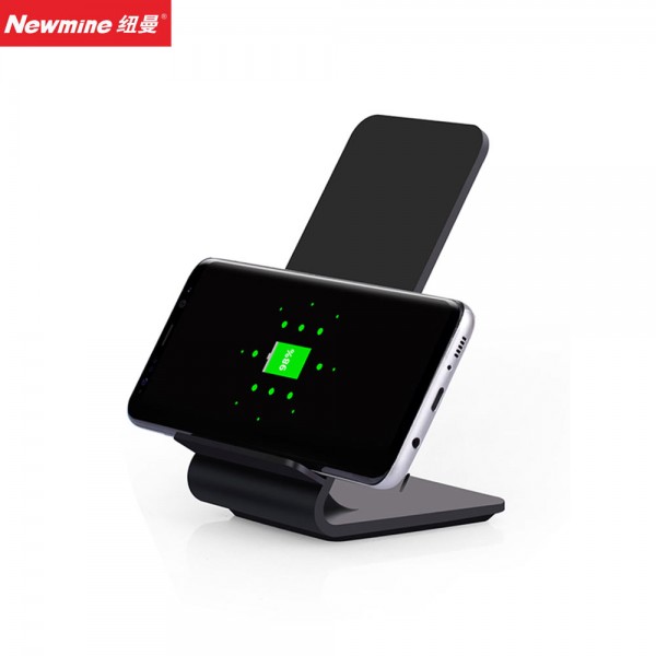 纽曼（Newmine）无线充电器A8双线圈桌面手机支架