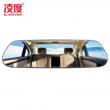 凌度HS980D蓝镜防眩屏双镜头行车记录仪高清夜视全景导航电子狗一体机