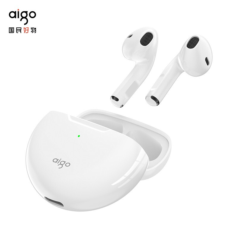 爱国者（aigo）T16 真无线蓝牙耳机 白色